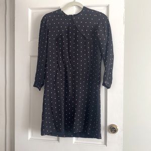 Tocca navy shift dress size 0